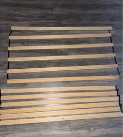 2 piece set/ 6 wooden horizontal matrress support
