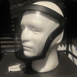 face shield with filters