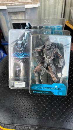 Alien vs predator mcfarlane toys scar predator