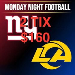 Rams vs Giants Tickets