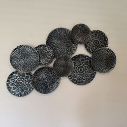 Metal wall decor