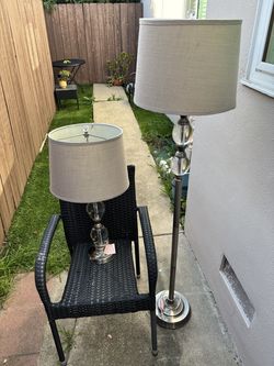 Set of Glass Lamps