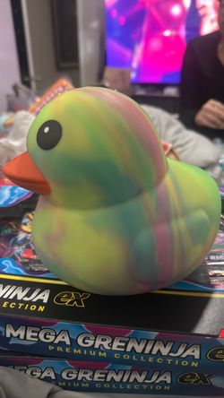 Tie-Dye Rubber Duck