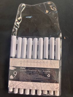 Ohuhu Kohala Liquid Fineliner Drawing Pens 9-pack set