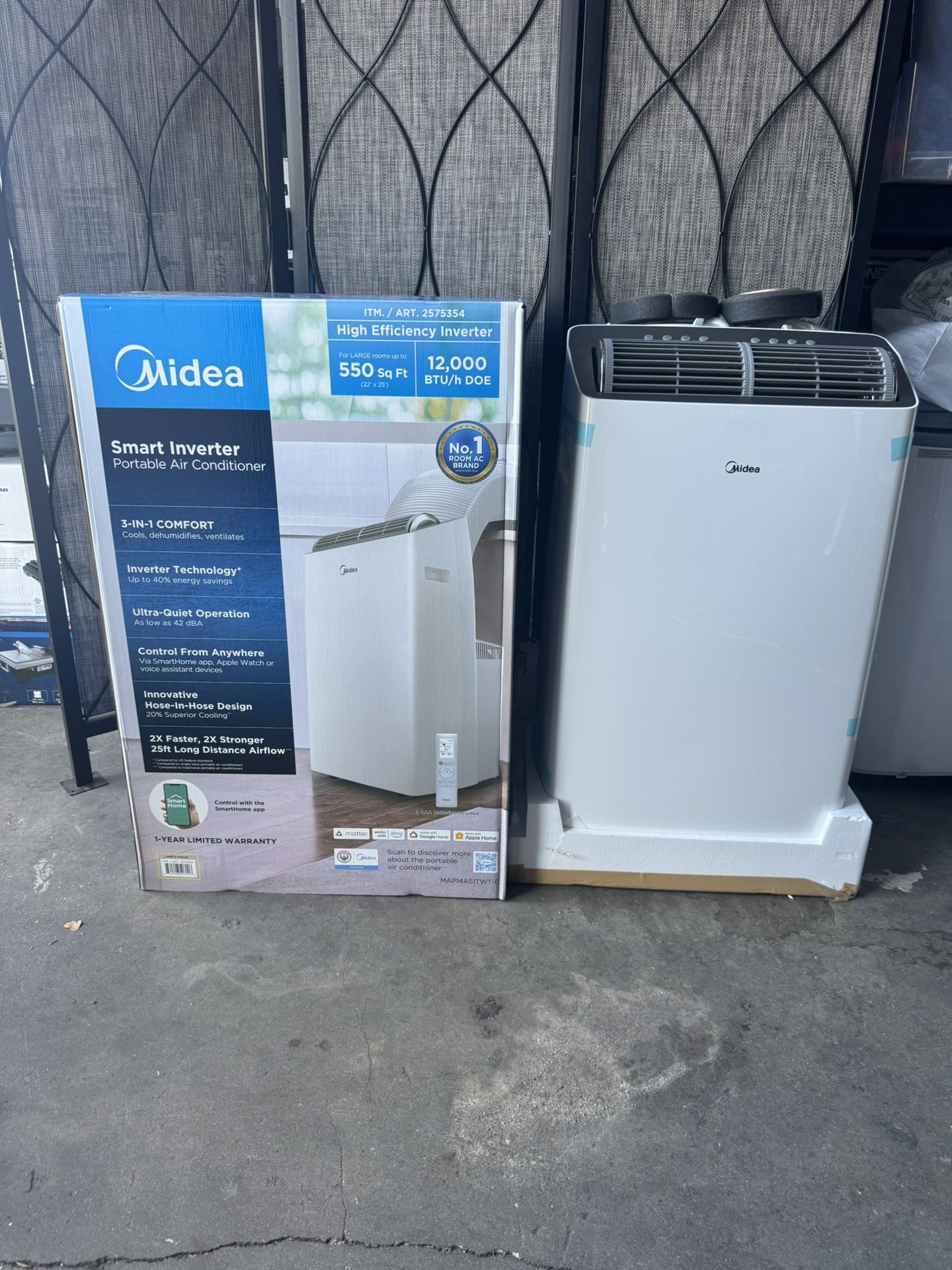 Repairs Smarthouse Heating And Cooling Midea, 14,000 BTU Duo