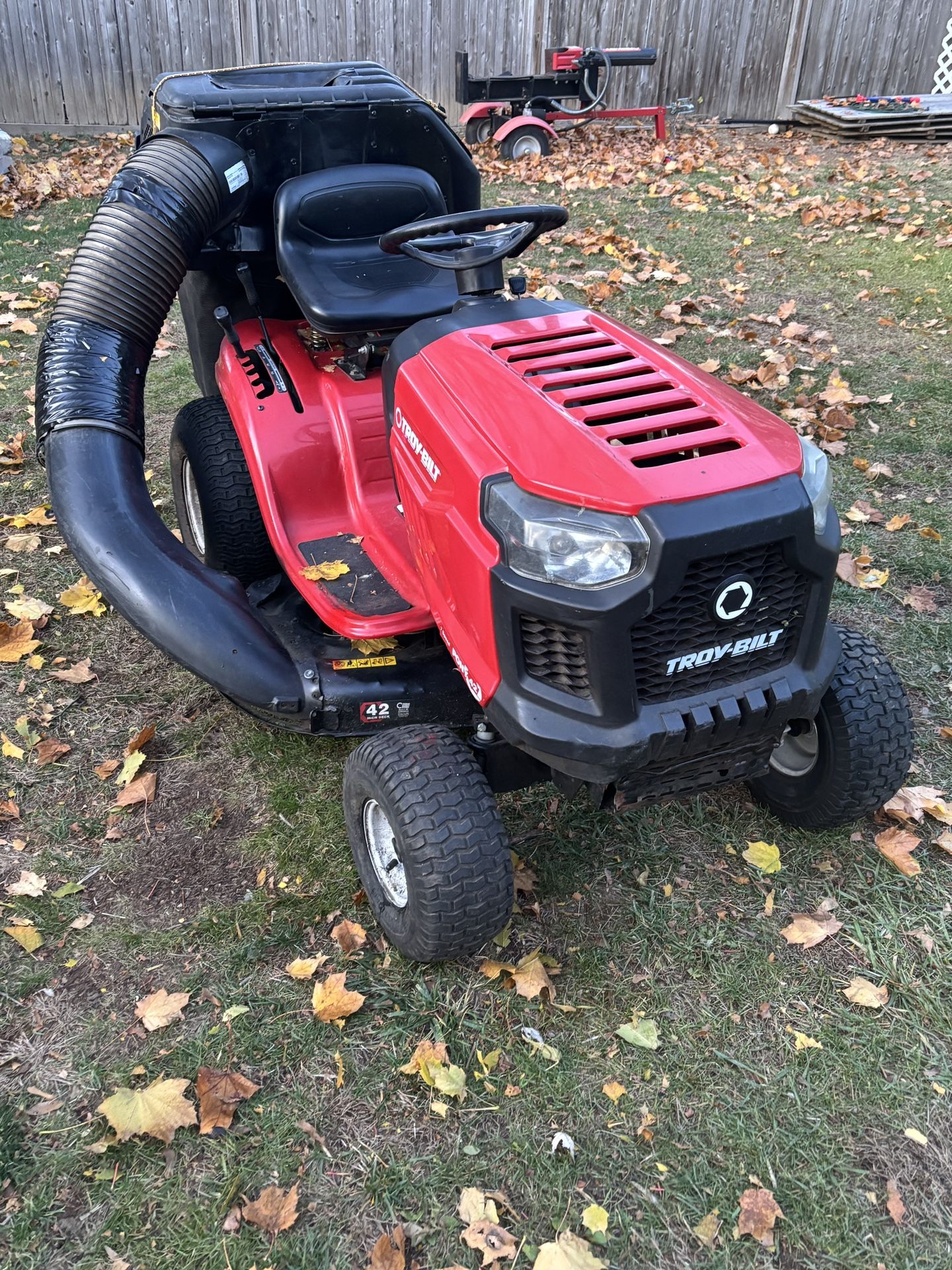 2019 Troybilt Ride On Mower 