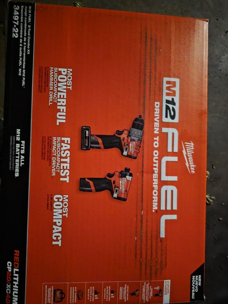 Milwaukee M12 Combo Kit New