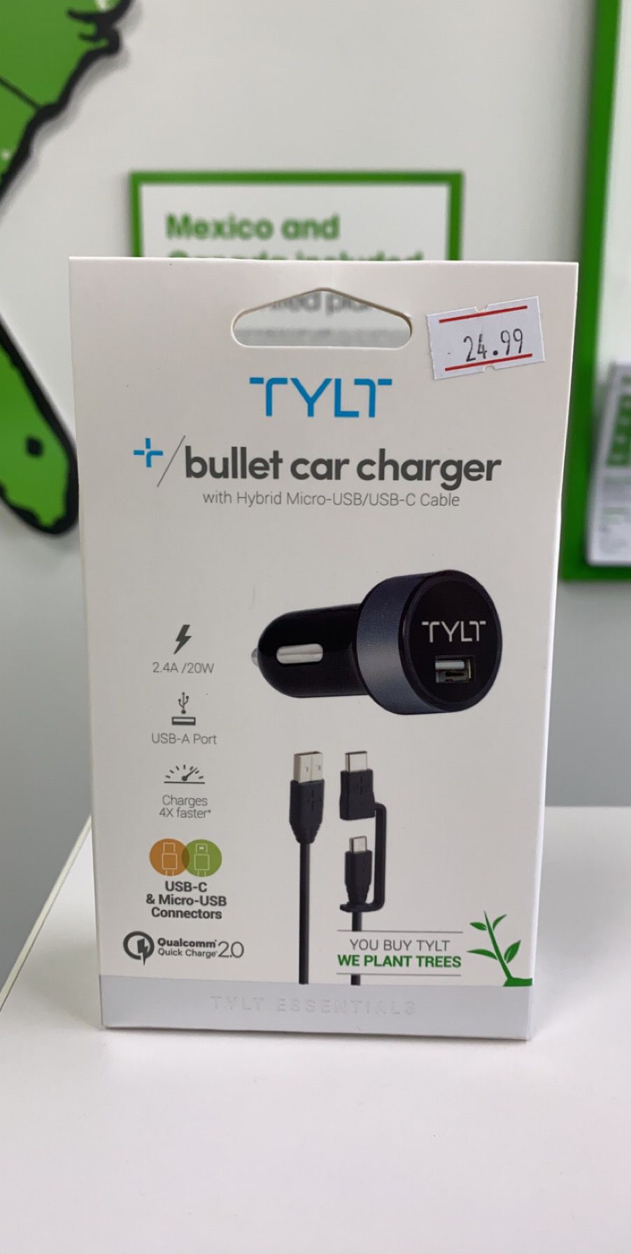 Tylt Bullet Car Charger