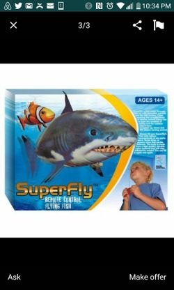 RC flying Nemo clownfish remote control