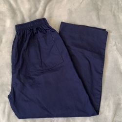 Navy Blue Scrub Pants 
