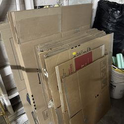 41 Small to XL Moving Boxes & Packing Paper