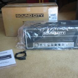 Sound City Master One Hundred Guitar Amplifier Hiwatt Marshall