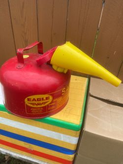 Eagle gas tank 2 gallon,everything is good and good condition.