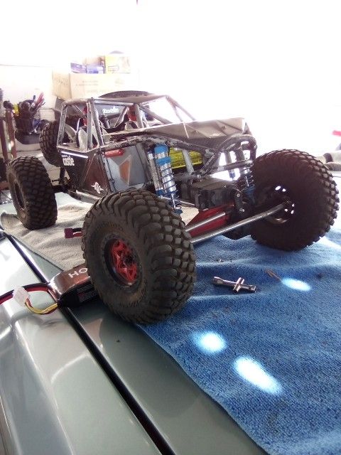 Rc Car Axle Crawler Castle Brushless Set Up Work Great 
