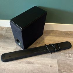 Yamaha Soundbar with Subwoofer