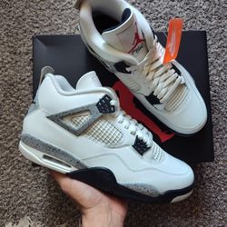 Jordan Retro 4 White Cement 2025