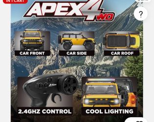 Never used Rc Crawler 1/16 Rc Car 4WD w. Remote Control,pls read de details first,Price on Firm