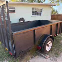 9x5 Tailgate Trailer (BLACK)