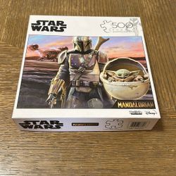 Star Wars 500 Piece Mandalorian Buffalo Puzzle