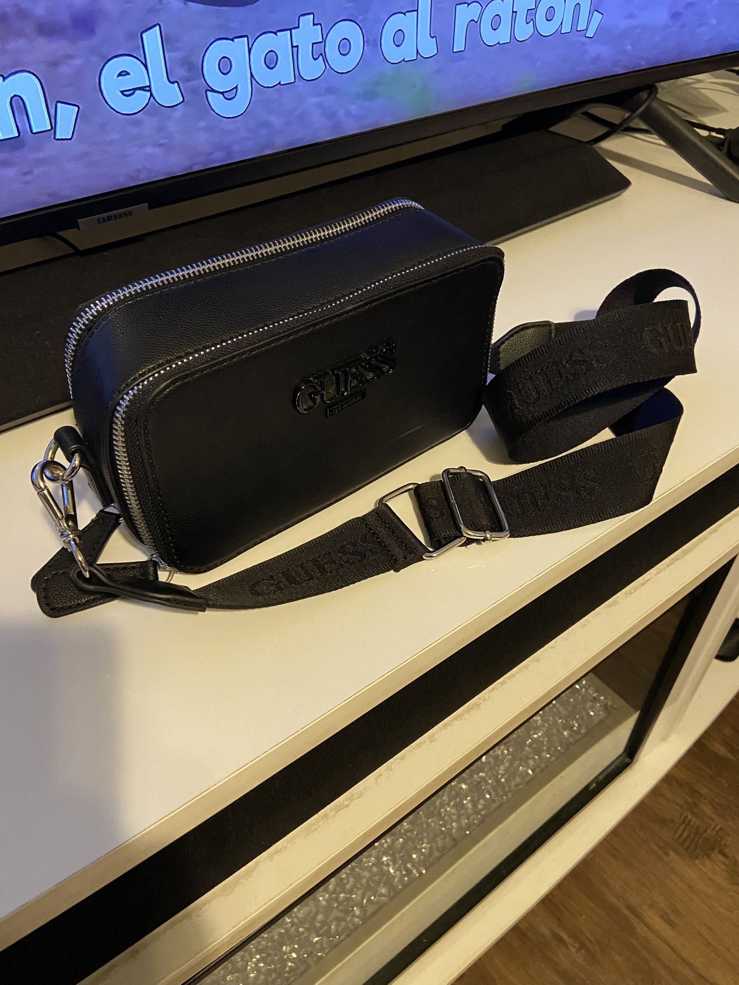 (crossbody bag) Guess Lewinstone  Black 