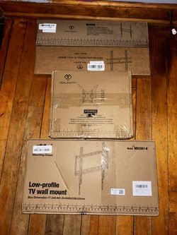 TV mounts for 10$ or 40$ all together