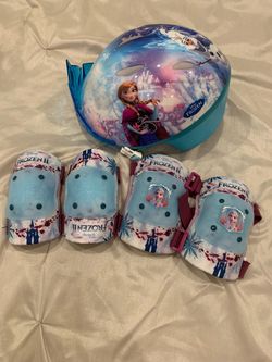 Frozen Toddler Helmet, Elbow and Knee Pads