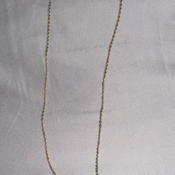 10k 2mm Rope Chain