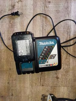 Makita 18v charger and battery