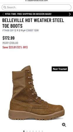 Genuine Belleville Boots (Coyote)