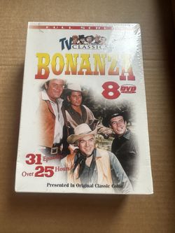 Bonanza 31 Episodes Over 25 Hours New Sealed DVD