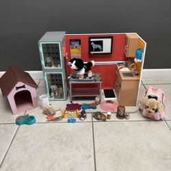 Our Generation Healthy Paws Vet Clinic Playset in Pink