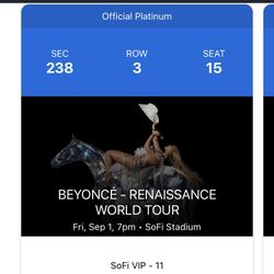 Beyoncé Tickets 