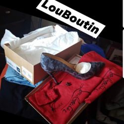 Christian LouBoutin size 37.5 (US 7.5) Limited Edition 
