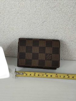 Authentic Louis Vuitton Dameir Eben Card Holder