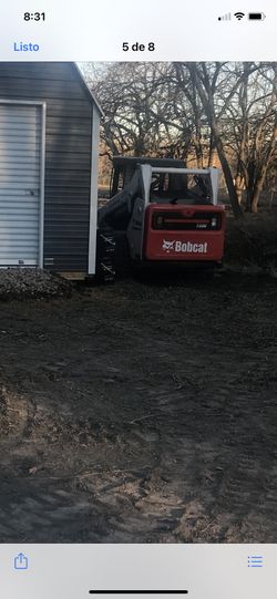 Se Asen Travajos Con El Bobcat !