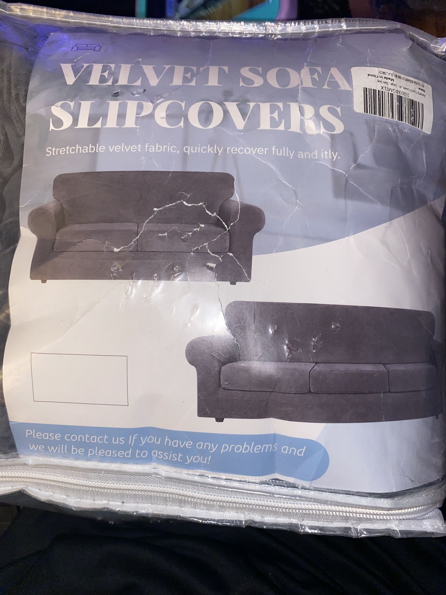 Velvet Sofa Slipcovers