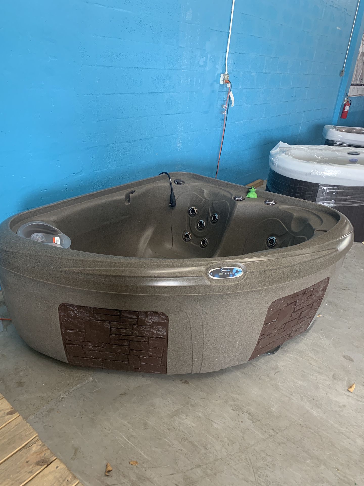 2 person hot tub in stock and ready for delivery!