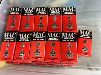 32 NOS Line Tap Valves HVAC