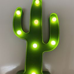 Cactus Marquee W/ Brand New Battery