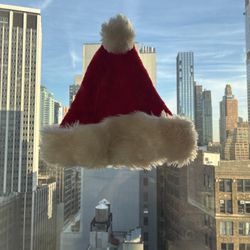 Merry Christmas Santa Hat - Red & White kids Adults