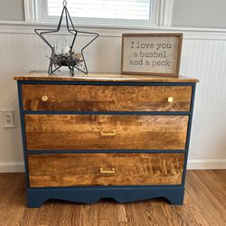 Refinished Chest Of Drawers 
