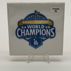 Los Angeles Dodgers Coaster - New 