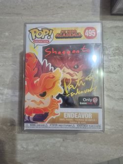 Signed funko pop
