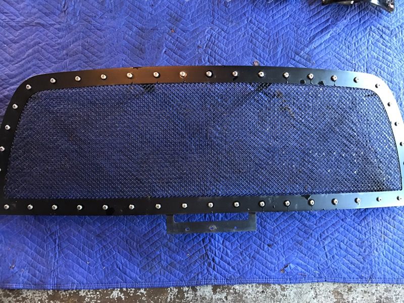 Donde Ram 2500 black billet grill brand new