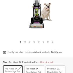 Bissell Pro Heat 2X Revolution Pet