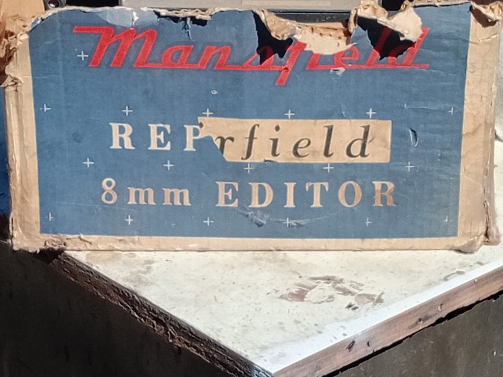 Vintage 8mm Film. Editor  Original Box And In Great Condition