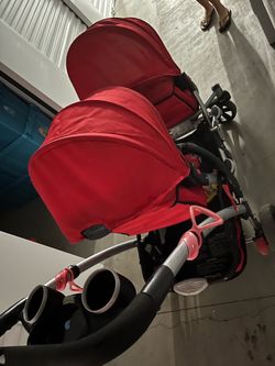 Contours Options V2 Lightweight Inline Tandem Double Stroller with Reversible Seats