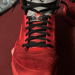 Jordan 5 Retro Red Suede
