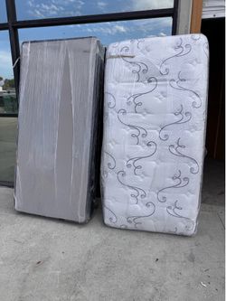 Twin Size Mattress and Boxspring