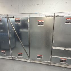 Subzero 72” Designer Column Refrigerator and Freezer with Ice Maker – Panel Ready  DEC3650FI/R + DEC3650RID/L